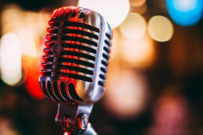 Vintage microphone